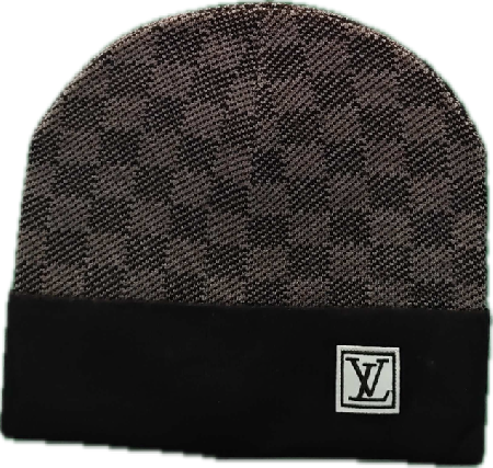 lv beanie black