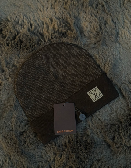 lv beanie black