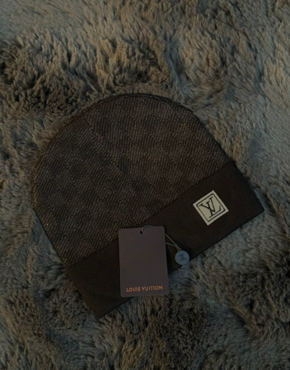lv beanie black