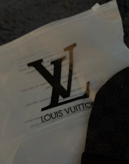 lv beanie black